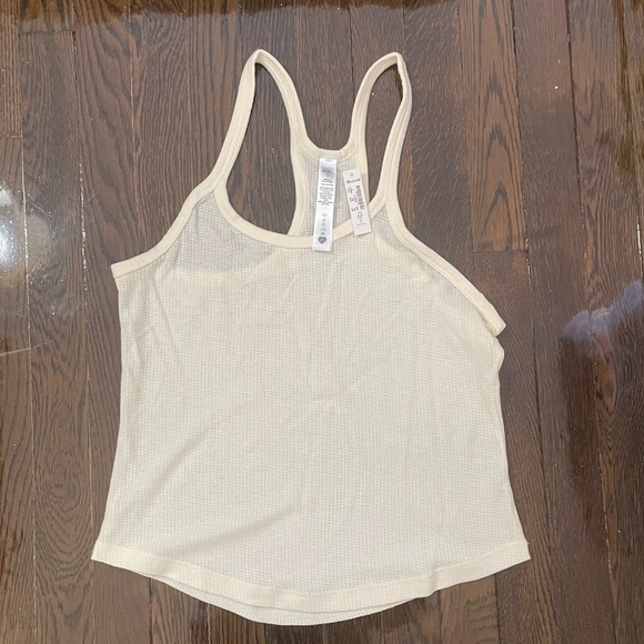 NWT Madewell Knit Mesh Racerback Tank - Picture 8 of 8